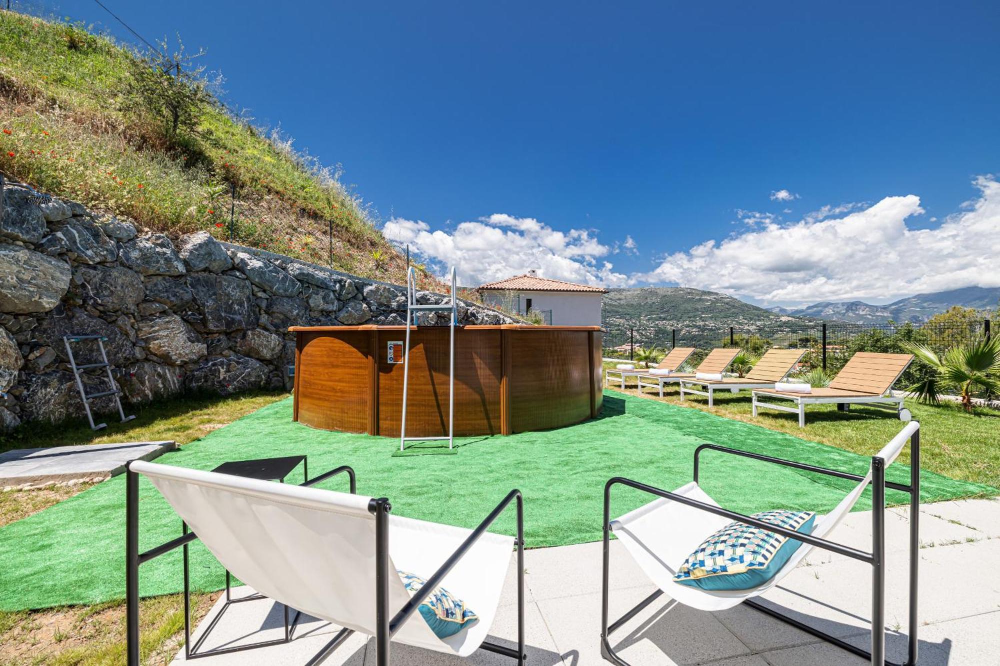 Villa Riviera - Nouveaute Entre Mer Et Montagnes Colomars Exterior foto