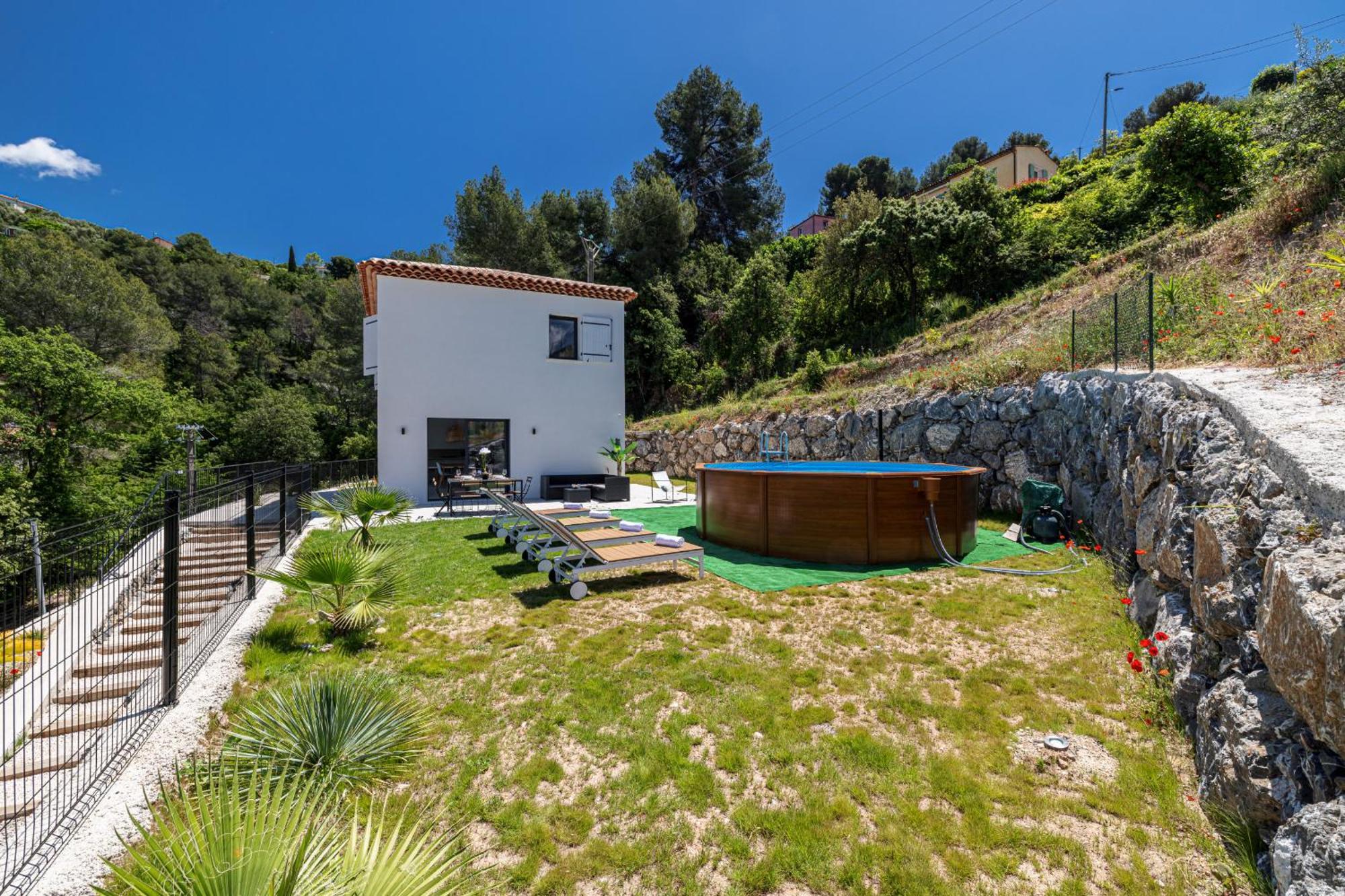 Villa Riviera - Nouveaute Entre Mer Et Montagnes Colomars Exterior foto